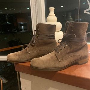 John Varvatos Star USA "Bonham" Lace Boots 10M